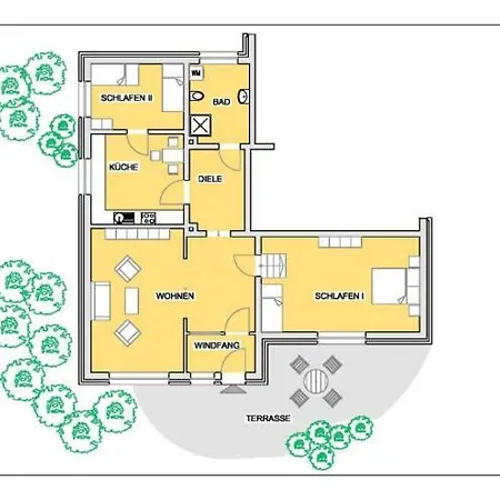 Gaestewohnung Im Naturgarten Naehe Steinhuder Daire Wunstorf